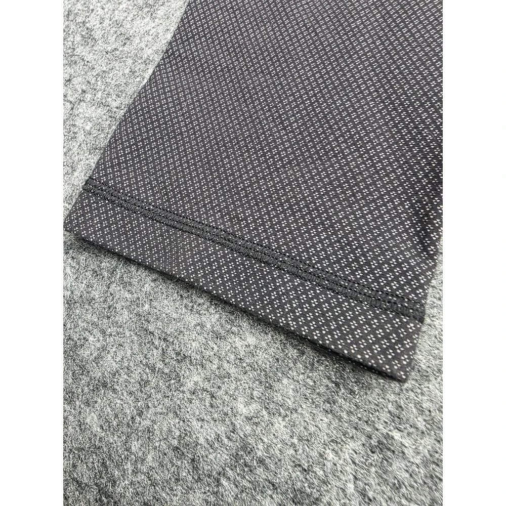 lululemon Women's Black Geometric Straight Pants 6 32